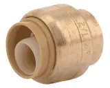 Bouchon 1/4 en laiton, un raccord de plomberie essentiel pour vos installations.